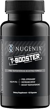 Nugenix T Booster - Free Testosterone Booster Supplement for Men - 42 Count