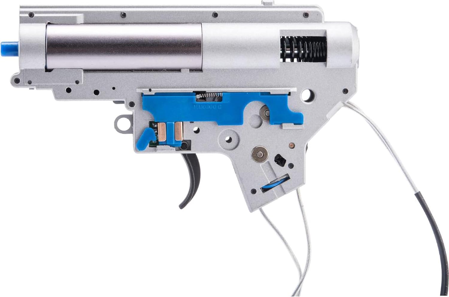 Evike - CYMA Sport Complete Ver II Gearbox w/Quick Change Part for M4 Series AEG Airsoft (Type: Rear Wired/High Speed Motor)