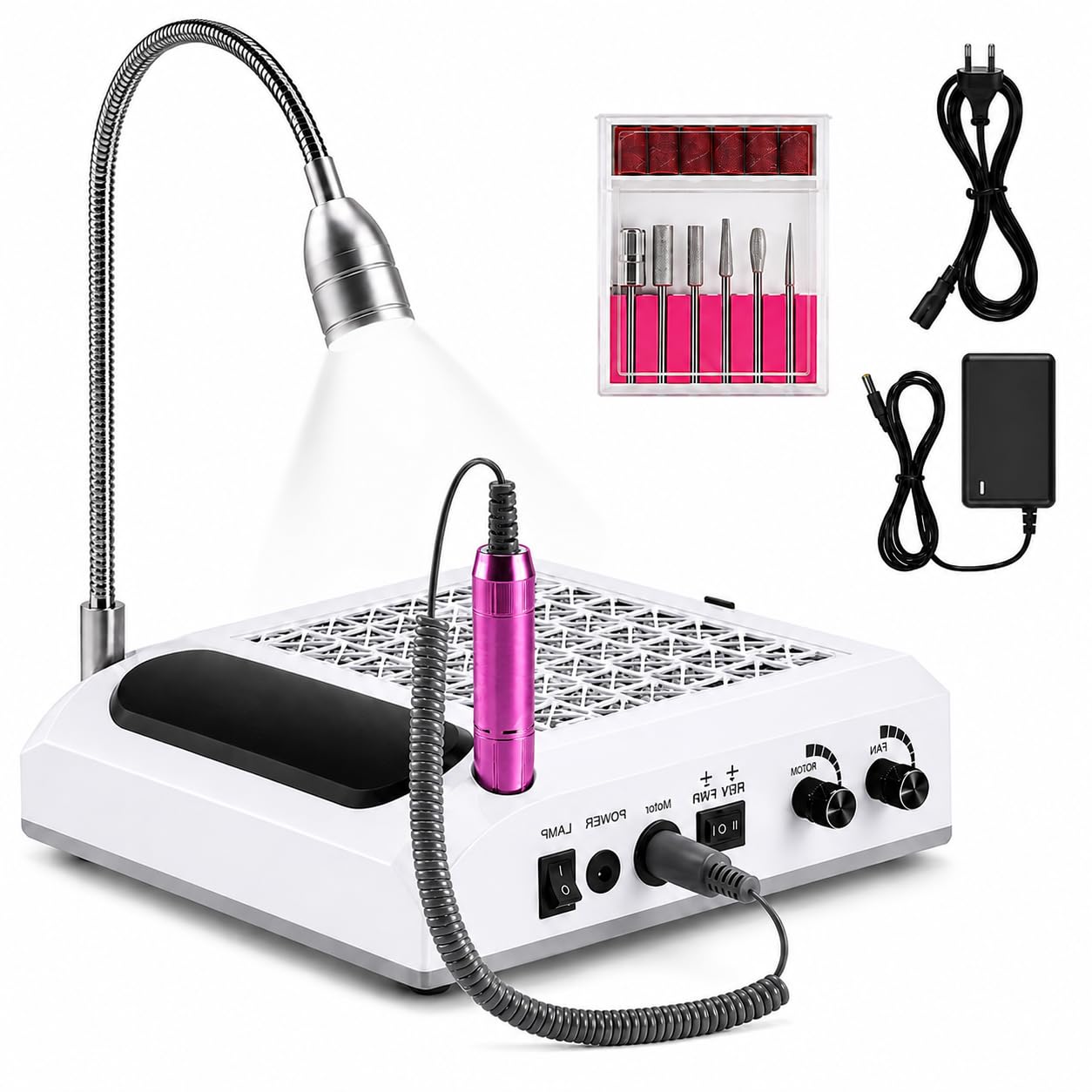 Aspiratore Unghie Professionale 4 in 1