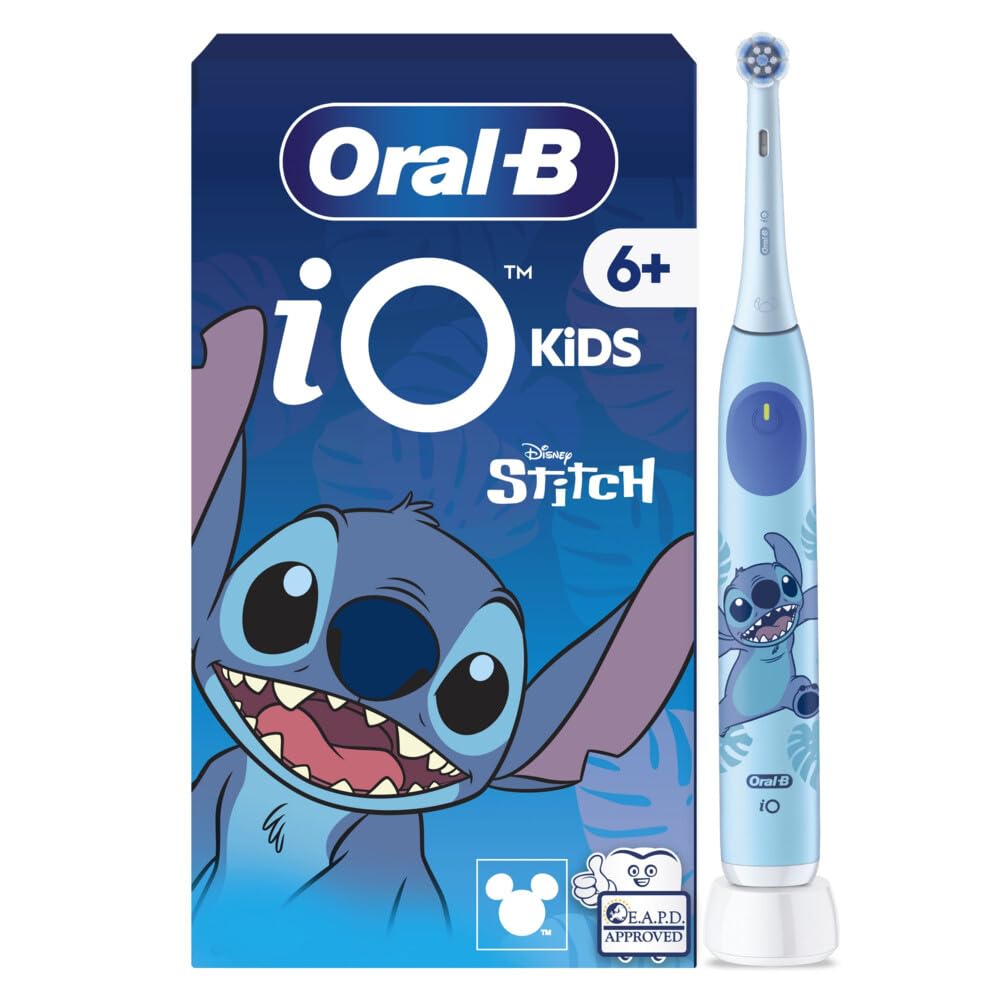 Oral-B iO Kids Disney Stitch Bambino Spazzolino rotante Blu