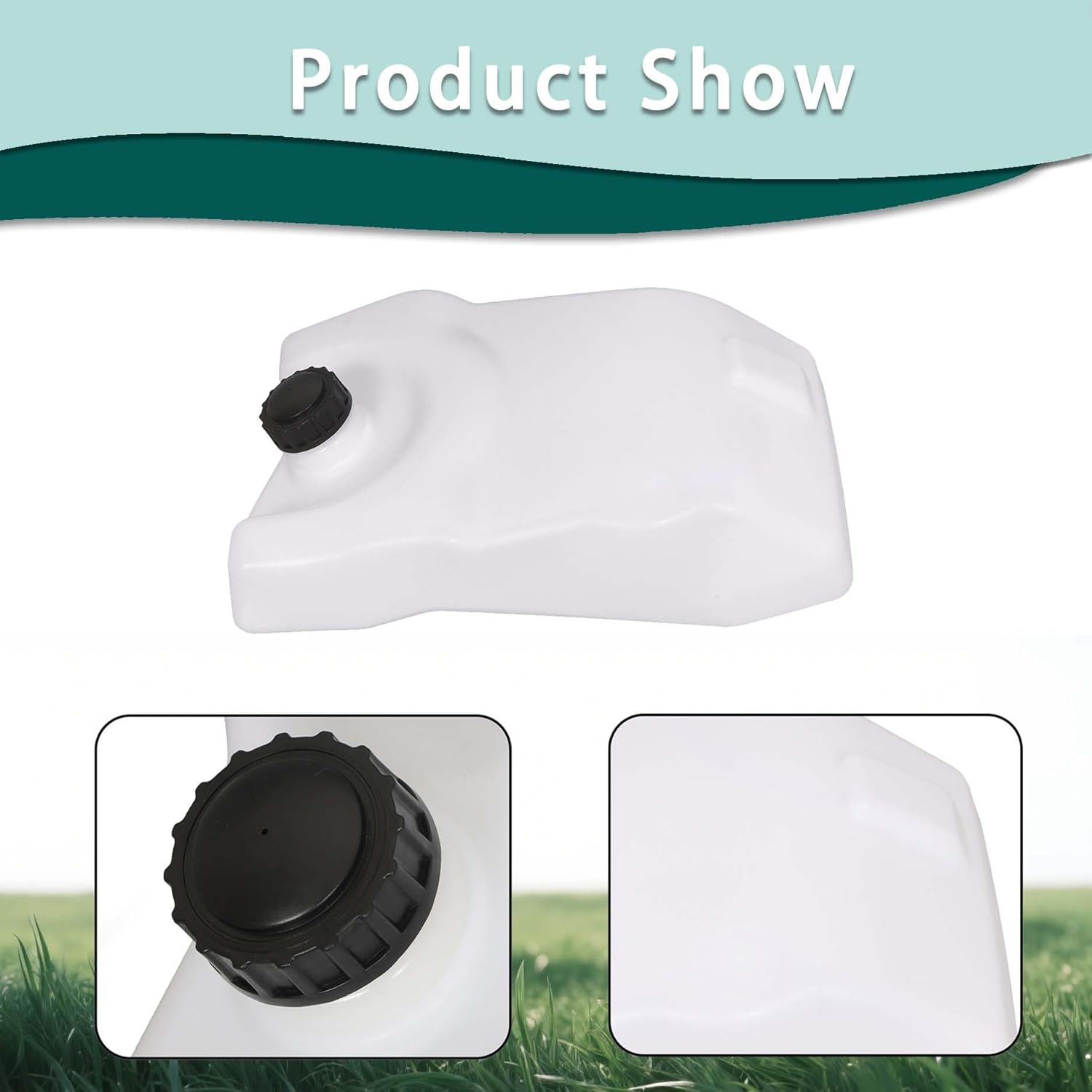 Fuel Gas Tank GY21876 Replacement for John Deere Scotts Sabre L100 L110 L120 L130 L105 L118 L111 L108 Replace GY21102 GY20894