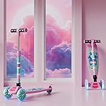 Lifelong Scooter for Kids 3+ Years – Foldable Kids with PVC Wheels & Adjustable Height – Kick Capacity 50kg- Baby Toys for 3+ Year Old boy & Girl – Skate (LLKS18)