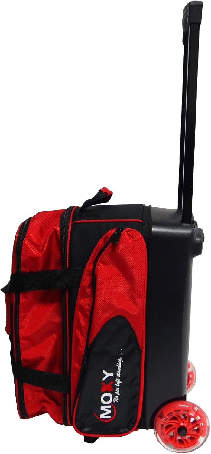 Moxy Blade Premium Double Roller Bowling Bag- Red