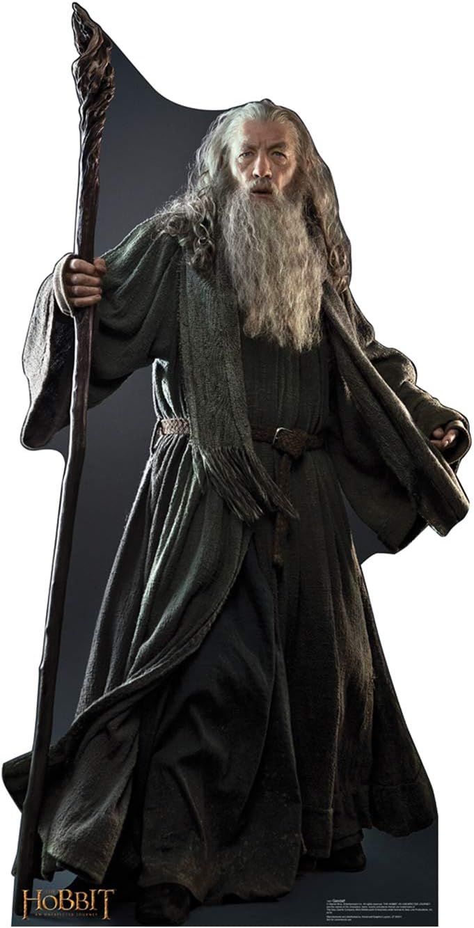 Cardboard People Gandalf Life Size Cardboard Cutout Standup - The Hobbit