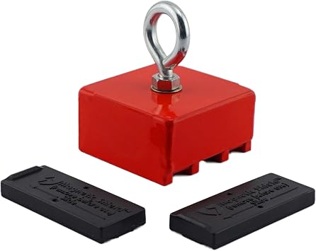 Master Magnetic Heavy-Duty Red Magnetic Base - 100-Lb. Capacity, Model Number 07541