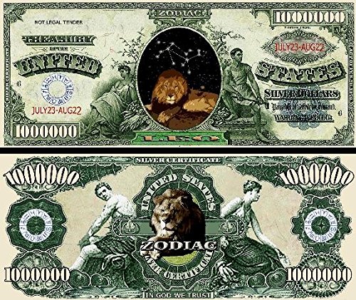 Amazon.com: American Art Classics Leo Zodiac Million Dollar Bill in Protective Holder : Toys & Games Amazon.com: American Art Classics Leo Zodiac Million Dollar Bill in Protective Holder : Toys & Games