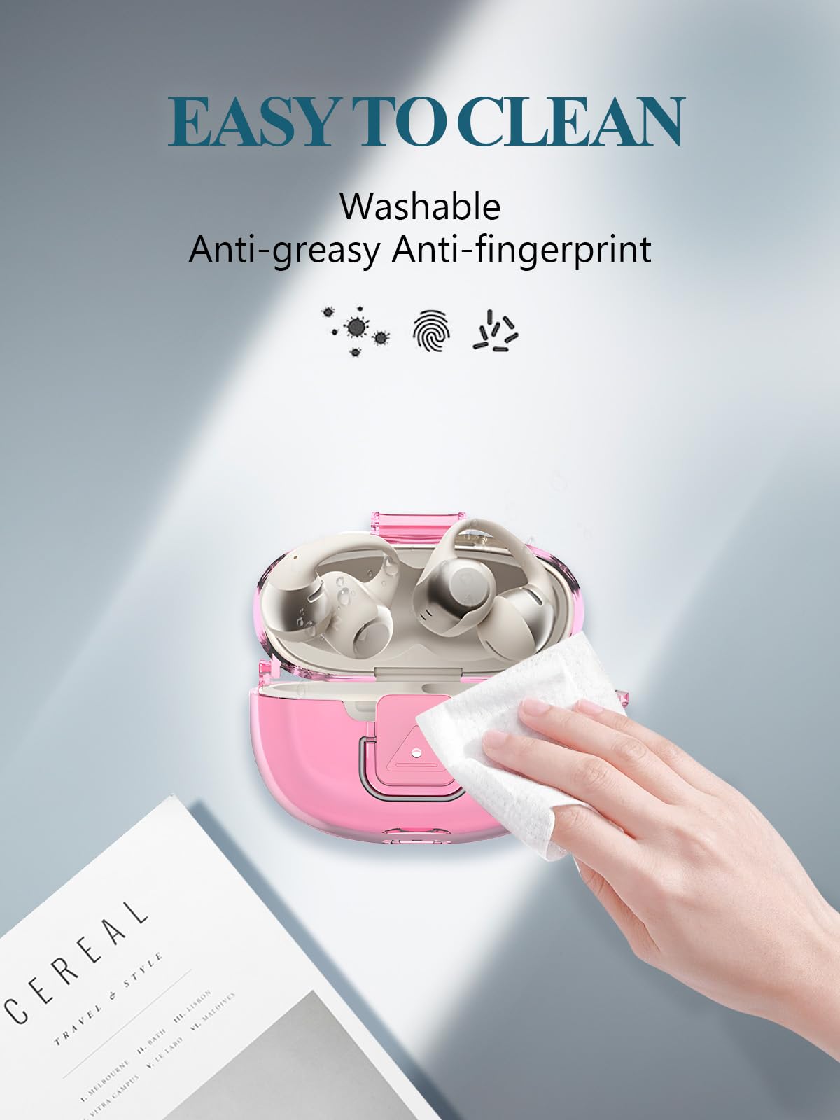 Amazon.com: Case Cover for SHOKZ OpenDots ONE - Open-Ear