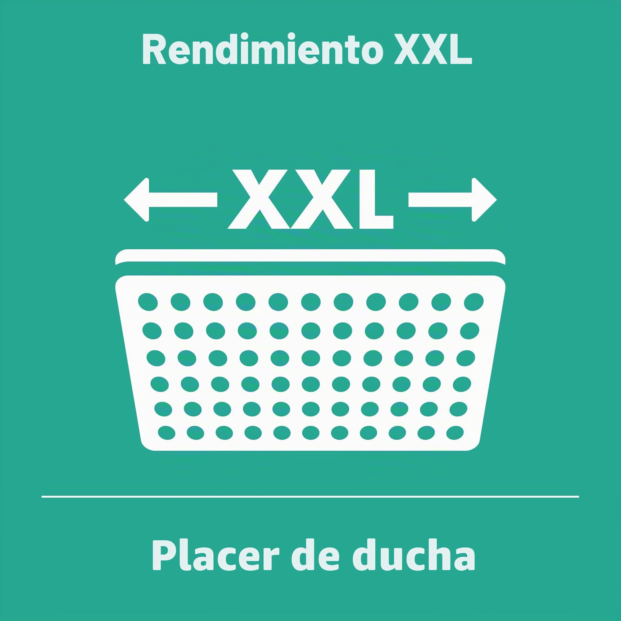 hansgrohe Pulsify E, rociador de ducha, ducha fija rectangular, cabezal de ducha lluvia con 1 tipo de chorro para conexión pared y techo, con sistema antical, cromo