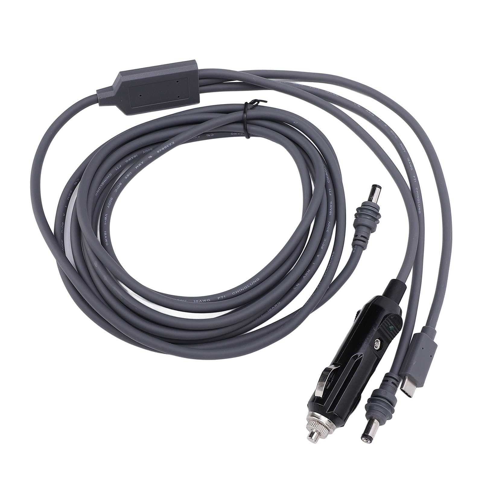 Zerodis Satellite DC Stromkabel PVC Typ C auf DC Kabel, Wasserdicht (#2)