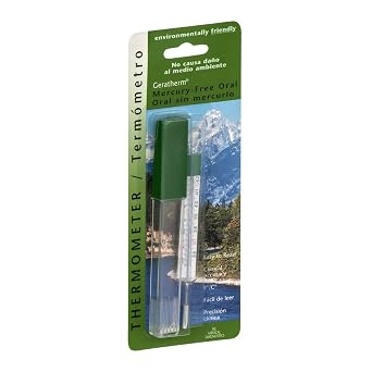 Geratherm Thermometer Oral No Mercury, 1 Count
