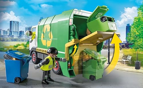 Miniatura 5 de Playmobil Camión de reciclaje con accesorios y 2 figuras