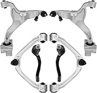 Vista 164 de Detroit Axle - Kit de extremo delantero para Chrysler 300 Dodge Charge 2011-2018 Challenger, 2 brazos de control traseros inferiores, 2 barras