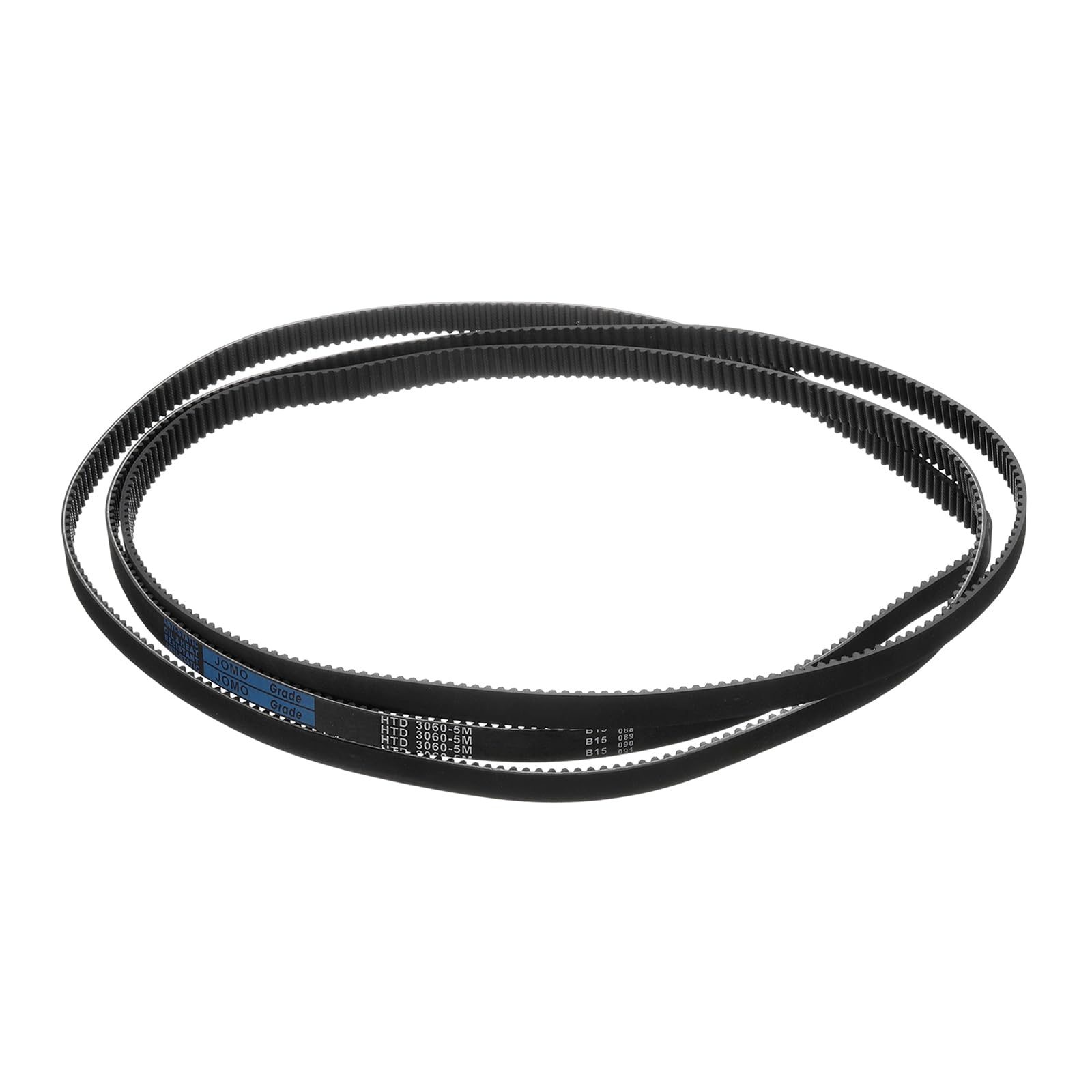 uxcell HTD-5M Rubber Timing Belt 612 Teeth, 3060mm Pitch Length x 15mm Width x 3.6mm Height, Closed Loop Pulley Timing Belt
