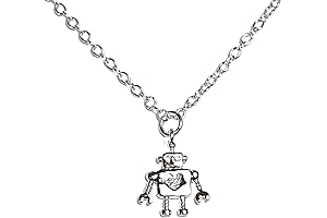 Delicate Robot Necklace: A Charming Addition to Your Style