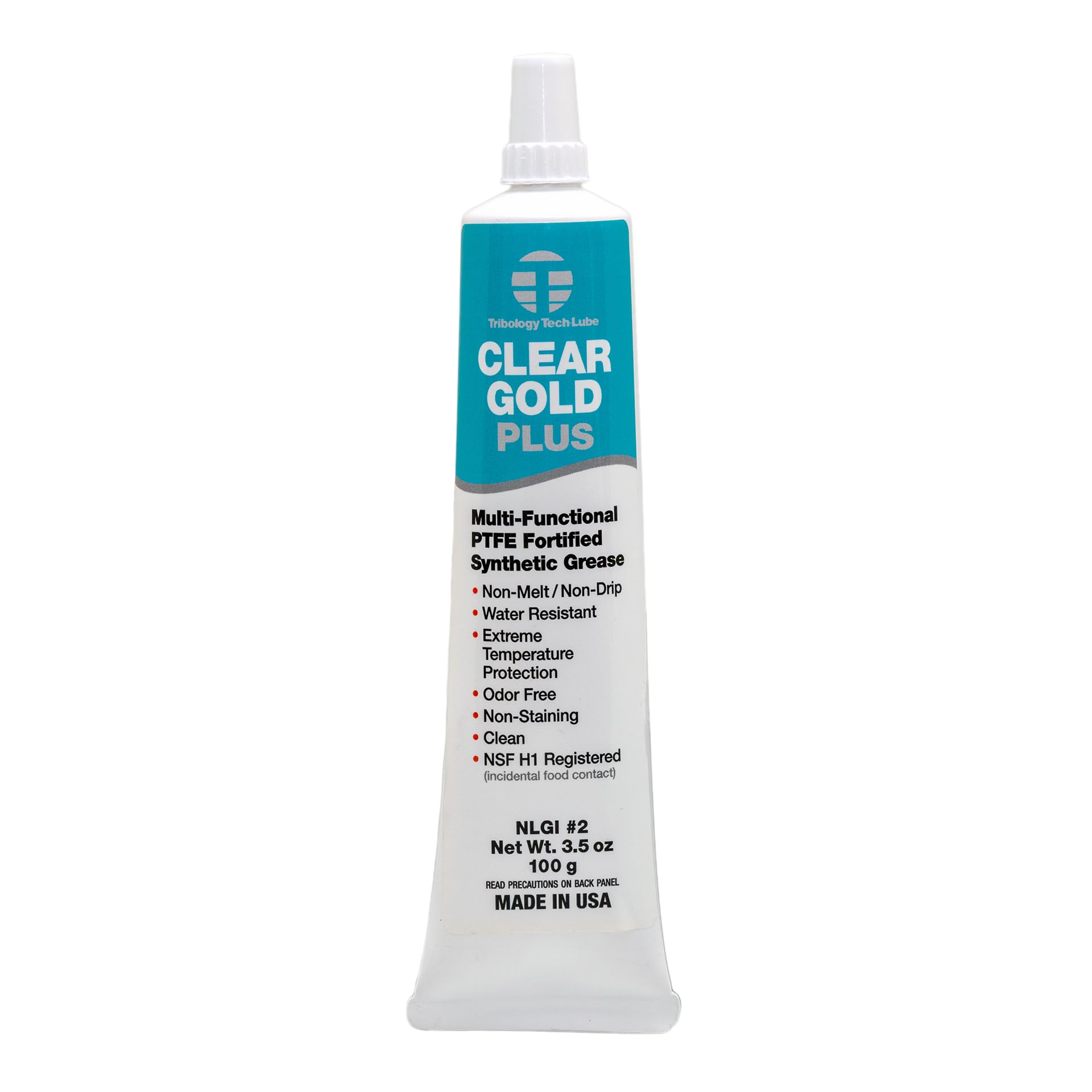 Snapklik.com : TTL Clear Gold Plus PTFE Grease, Clear, 3.5 Oz NSF H1 Food  Grade Multi-Purpose Lubricant For O-Rings, Bearings, Garage Doors, Power  Tools, Automotive, 3D Printers Non-Melt, Rust Resistant