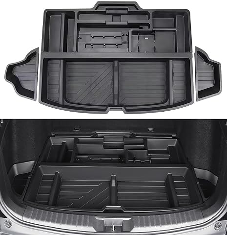 2023-2026 Honda CR-V Trunk Organizer, SUV Insert Cargo Rear Hatch Storage Box