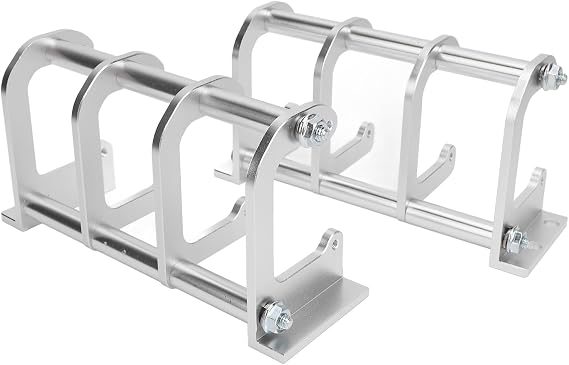 Coil Relocation Brackets Remote Mount, LS Swap Replacement for LQ4 LQ9 Truck, Aluminum Bracket Kit with Hardware for D585 Coils, Fits Frame Rails Firewall Headers (Silver)