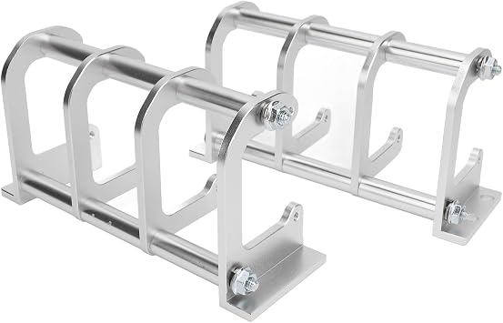 Coil Relocation Brackets Remote Mount, LS Swap Replacement for LQ4 LQ9 Truck, Aluminum Bracket Kit with Hardware for D585 Coils, Fits Frame Rails Firewall Headers (Silver)
