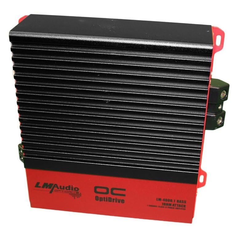 Image of Luna Morena LM-4000.1BASSATT Bass Car Audio Amplifier 4000 Watt 1 Channel Subwoofer Amp 1 Ohm with Dial Adjust Bass Boost Subsonic Filter