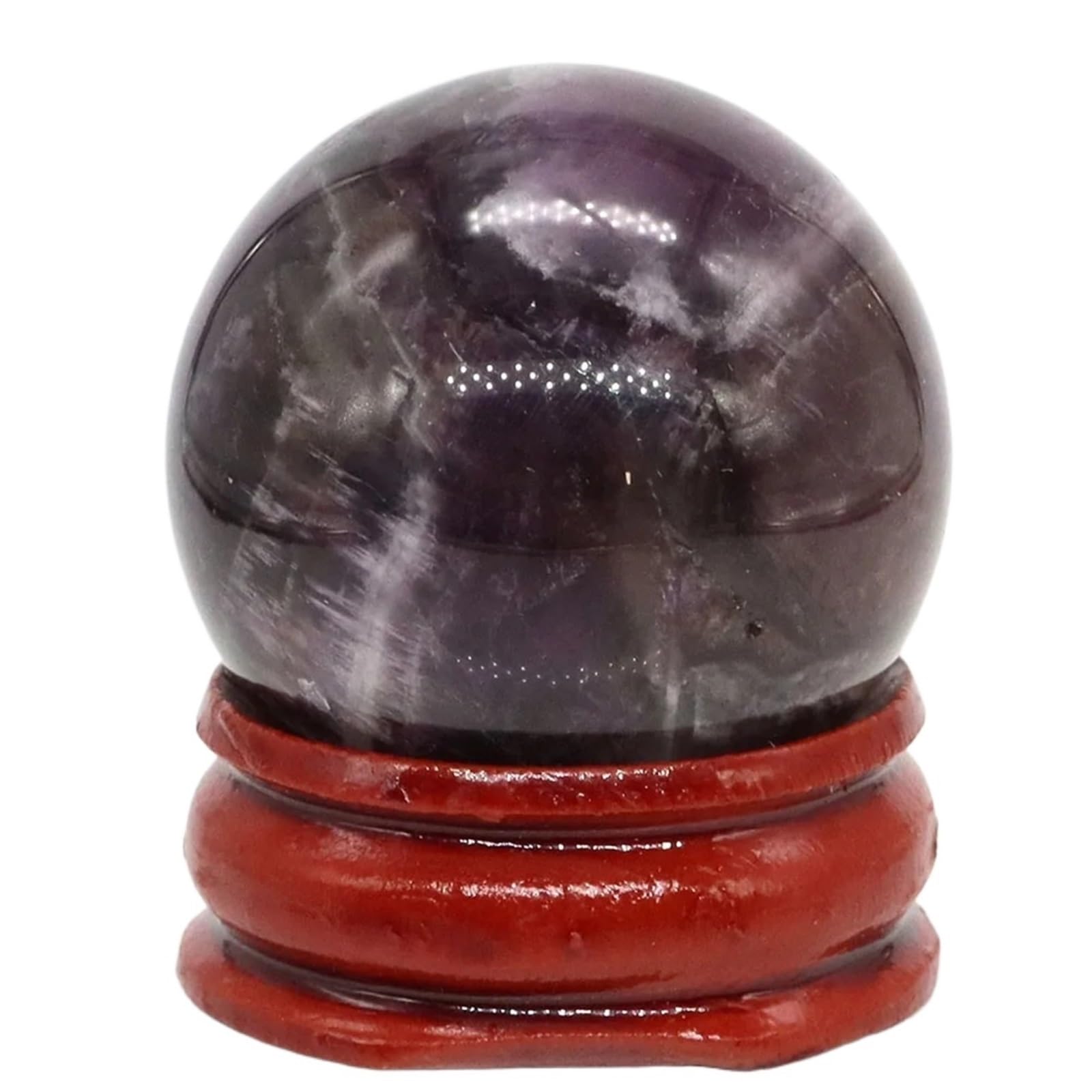 BAYNOPURIN Crystal Sphere 30mm Stone Crystal Sphere Mineral Collection Household Display Globe