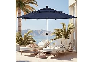 GREEN PARTY 10 ft Patio Umbrella for Clearance