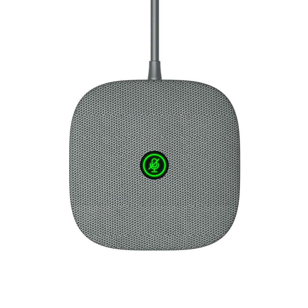 Octopus Ultra, Altoparlante e microfono per conferenze con microfono di estensione, riduzione del rumore e dell'eco, connessione Bluetooth, USB e connessione Daisy