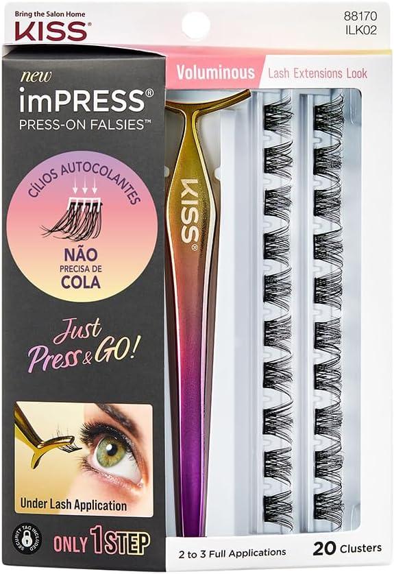 imPRESS Press-on Falsies Kit 02 em promoção! Veja a oferta e mais achadinhos de Cílios postiços & Cola Hoje é o melhor dia para comprar imPRESS Press-on Falsies Kit 02 com aquele preço maroto! Promoção! Aproveite a oferta!