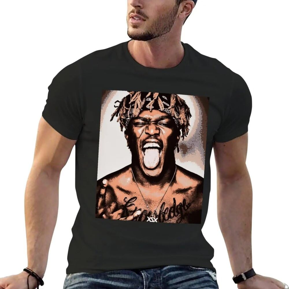 MKCSHCBV KSI T-Shirt Mens Anime Black M