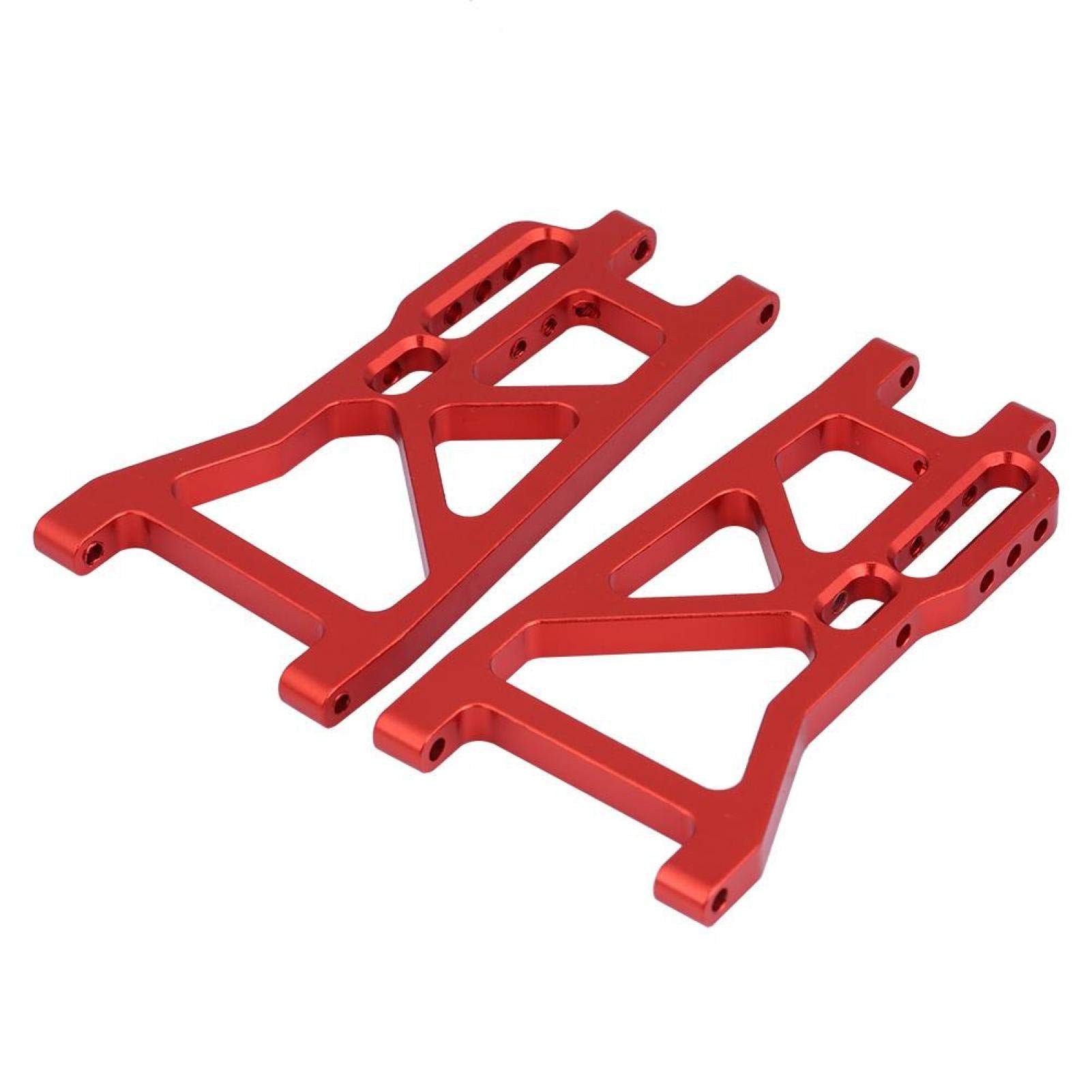 FOLOSAFENAR Solid Rear Lower Suspension Arm 92 * 50mm,for FS 53633/51805 / 51806 1/10 Scale RC Car(513008P red)