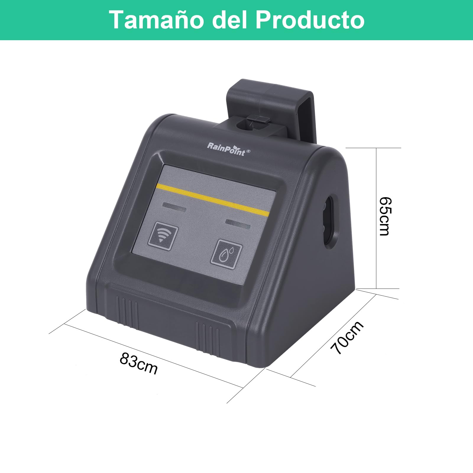 Sistema de Riego Automático WiFi para Plantas de Interior, Kits de Riego por Goteo para Equipos de Riego Automático Modo de Riego Automático/Manual/Retardado