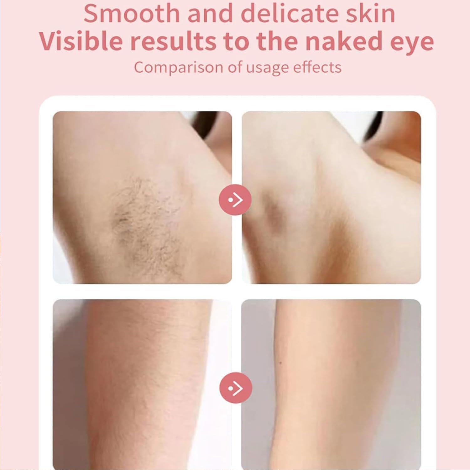 Close-up of the Lumisylk Pro Facial Epilator showing its compact size and design.