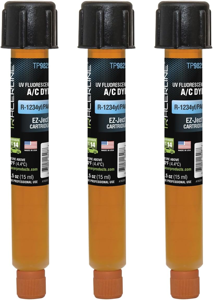 0.5 oz OEM-Grade R-1234yf/PAG EZ-Ject 3 Pack