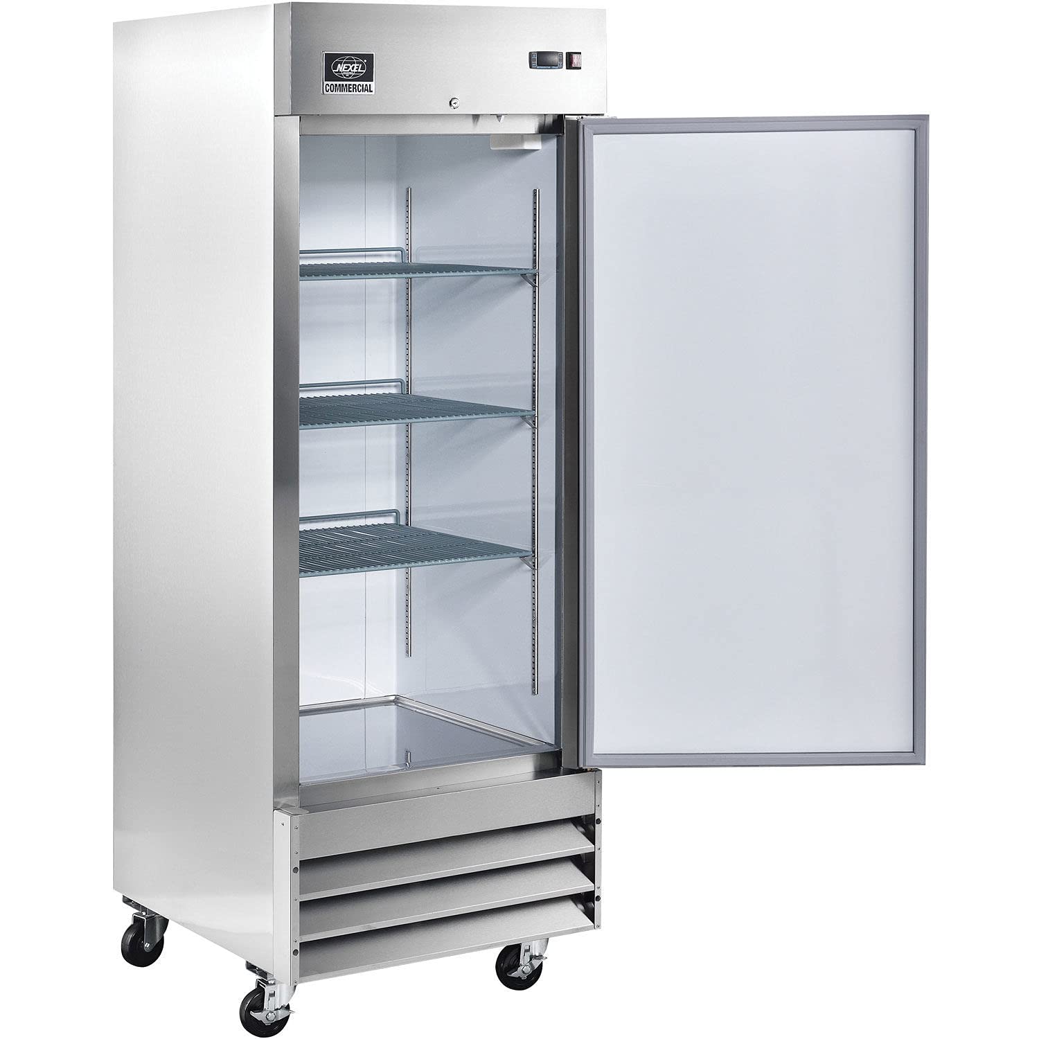 Nexel Reach-in Refrigerator, 1 Door, 29'Wx32.2 Dx82.53 H, 23 Cu. Ft.
