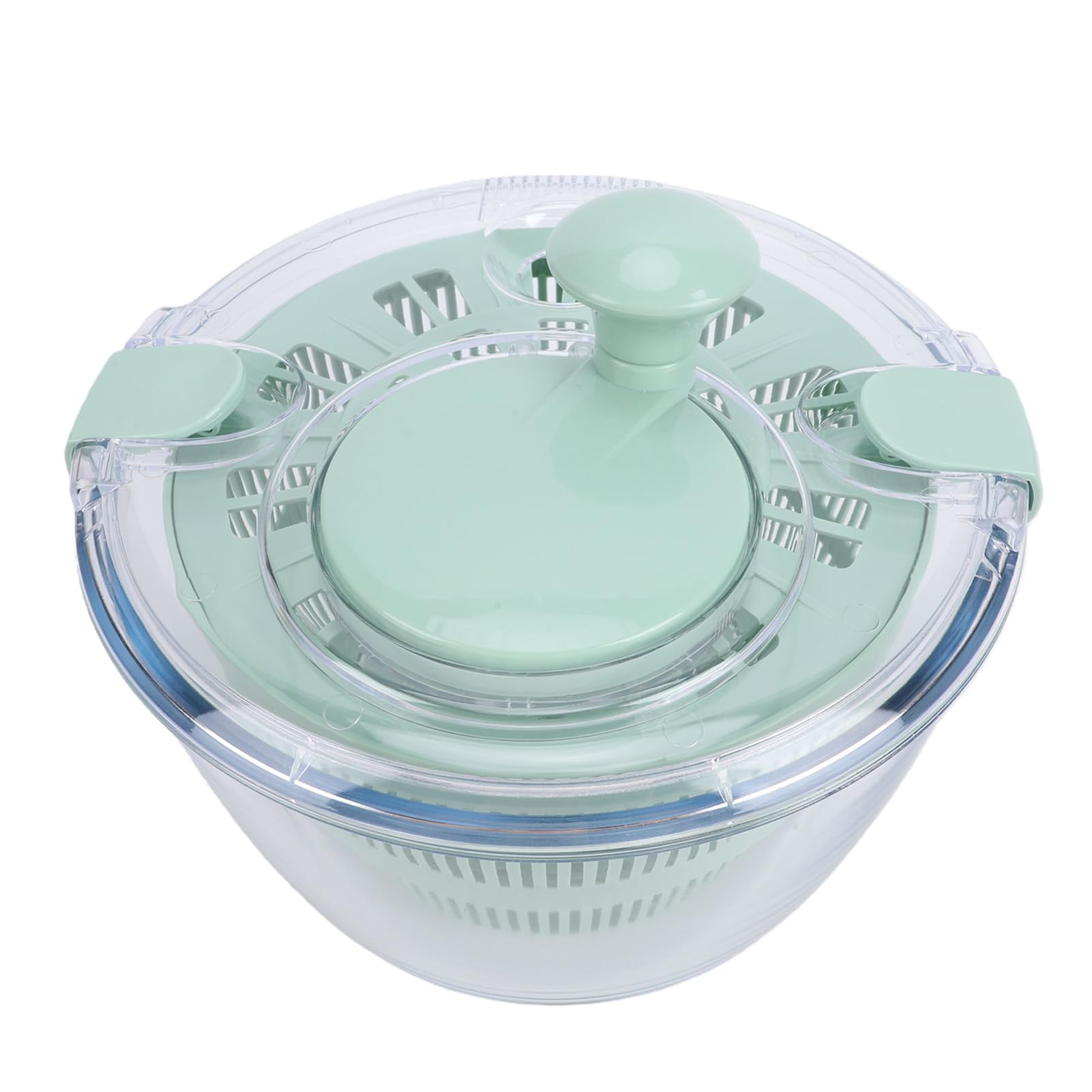 Ensaladera de Vidrio con Cuenco de Borosilicate, Escurridor de