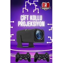 ift Kollu Projeksiyon Ta nabilir Game Projekt r Full Hd 1080P 4k Projeksiyon Gamepad