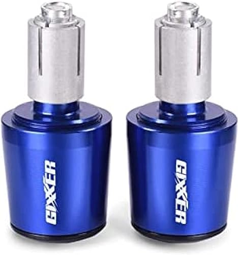 Miniatura 5 de DSMBKS Motorcycle Handle Bar End Weight Handlebar Grips Cap Anti Vibration Silder Plug for S-uzuki Gixxer 150sf 250sf 155,Black