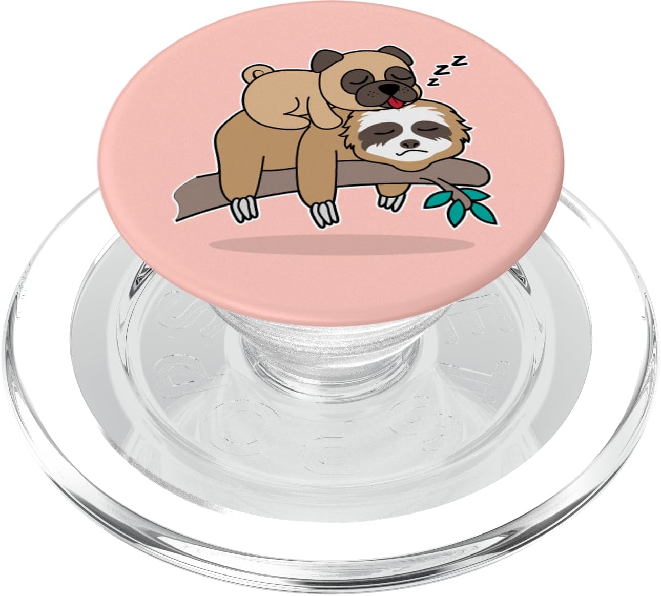Sloth Phone-Grip Pug Rose Cool Cute Mothers Day Gift PopSockets PopGrip for MagSafe