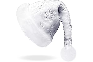 Festive Sequin Plush Adult Santa Hat: A Merry & Magical Holiday Essential
