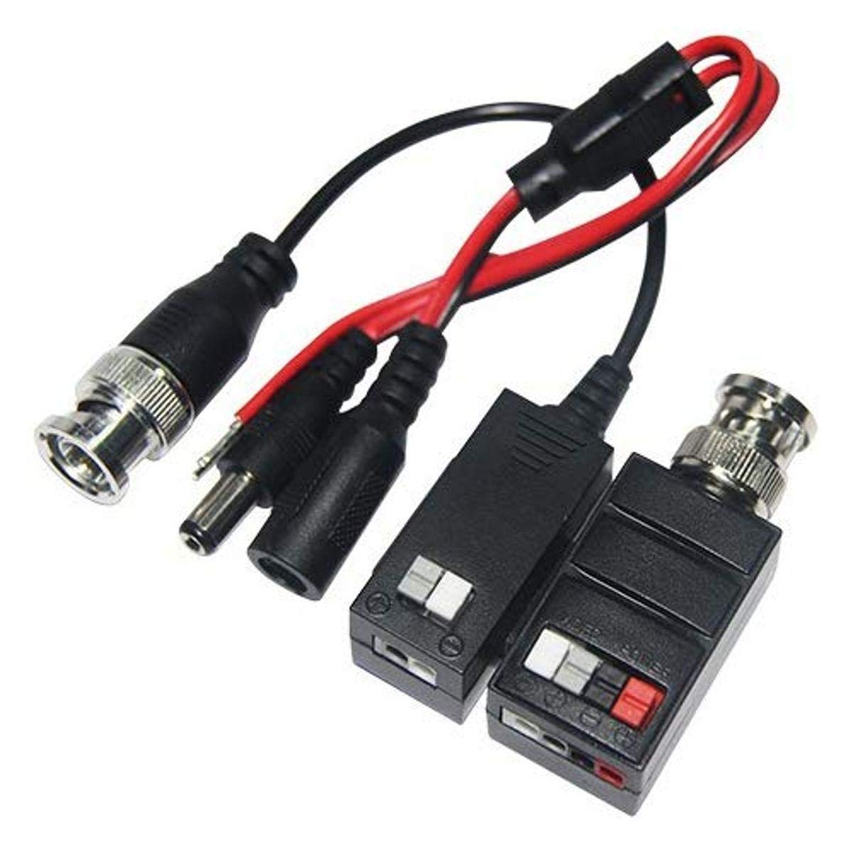 Triplett GEM 2MP High Performance Active Video Balun for CAT5 UTP or Higher, 1 Pair (HDB-AART)