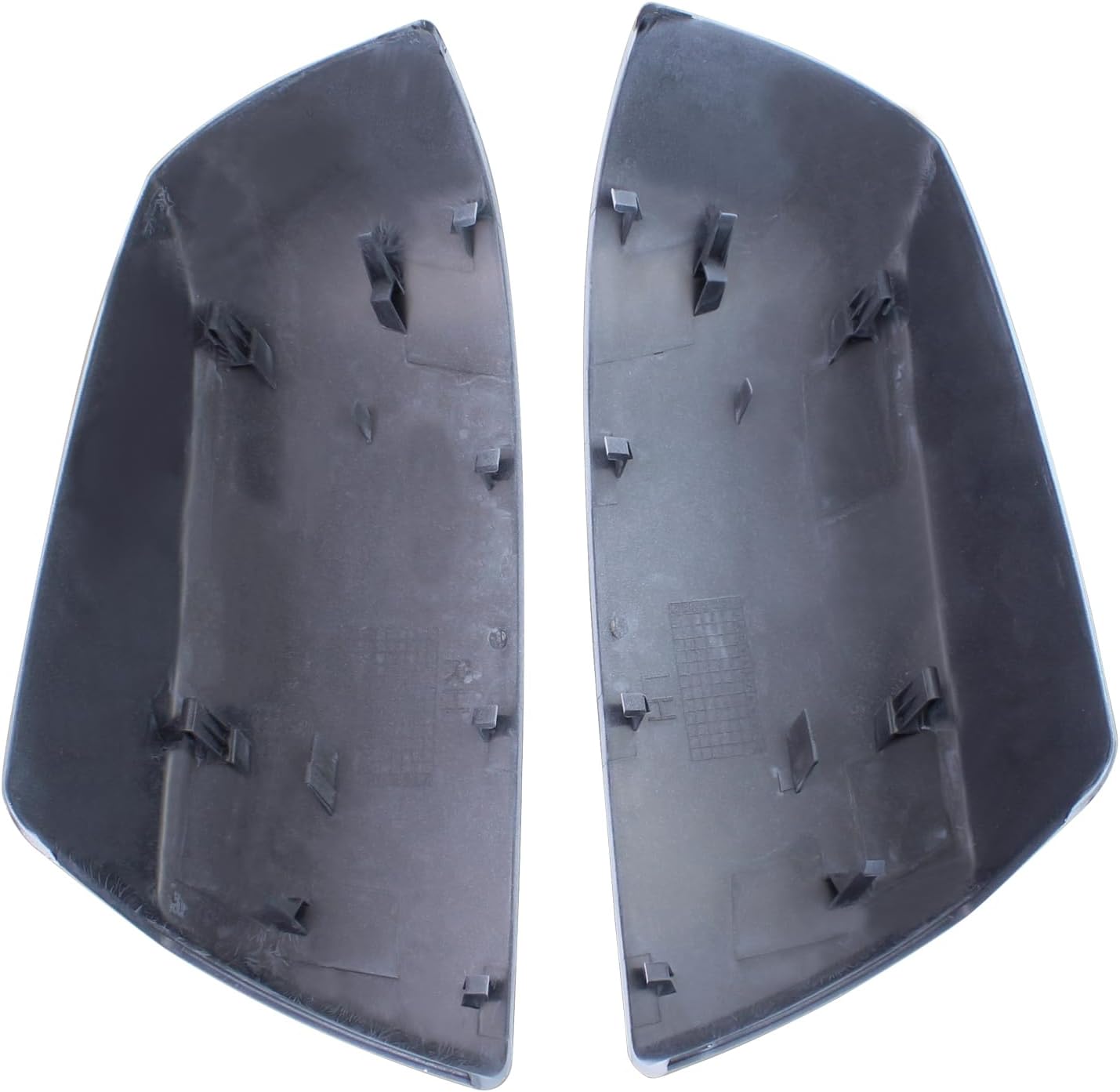 Driver and Passenger Side Mirror Cover White for Toyota Tundra 2007-2021, Sequoia 2010-2022
