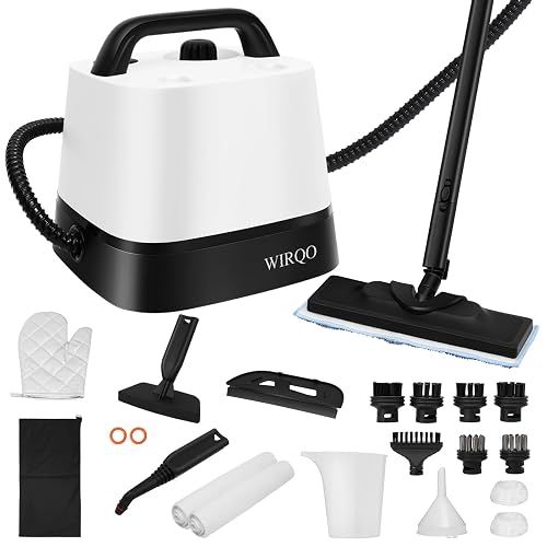 Steam Cleaner with 24-Piece Attachments, Multipurpose Steamer Mop for Home,