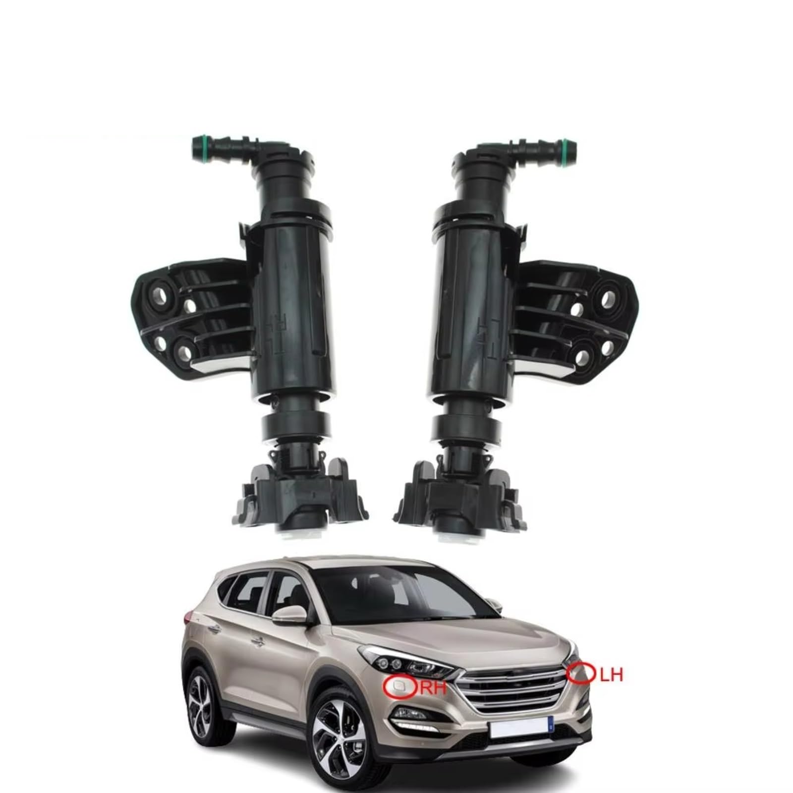 Attuatore della Pompa di Pulizia dell'ugello lavavetri del Faro Anteriore per Hyundai Tucson 2016 2017 2018 2019 2020 98671-D7000