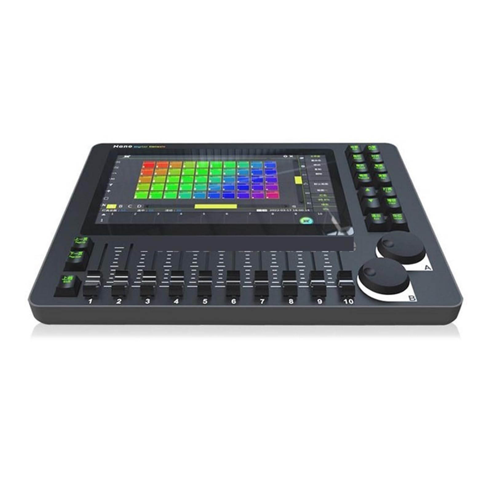 Kontroler DJ-ski, Kontroler DMX Light Sta Effects Oświetlenie Konsola DMX or Konsola główna Światło z ekranem o wysokiej jaości