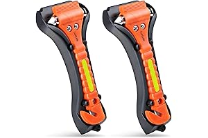 Luxtude Emergency Car Glass Breaker and Seatbelt Cutter