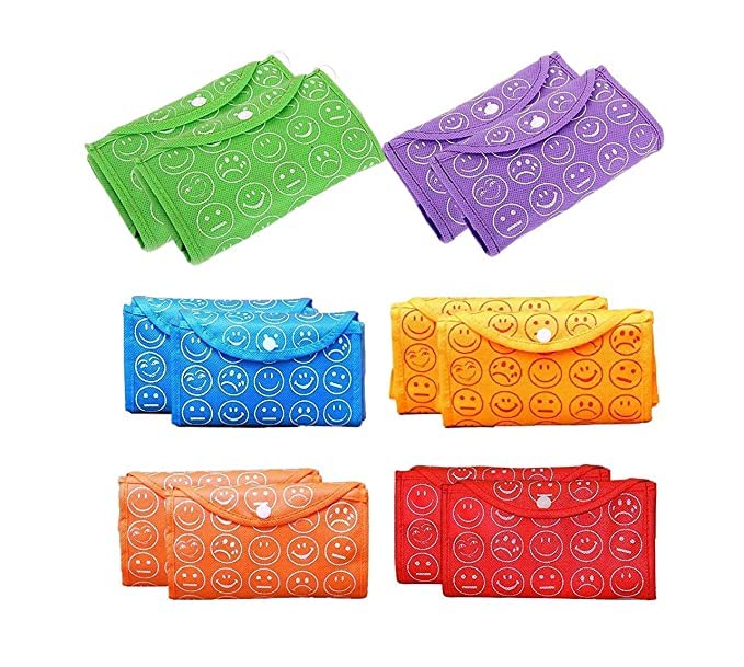 Printed Fabric Shopping Bags