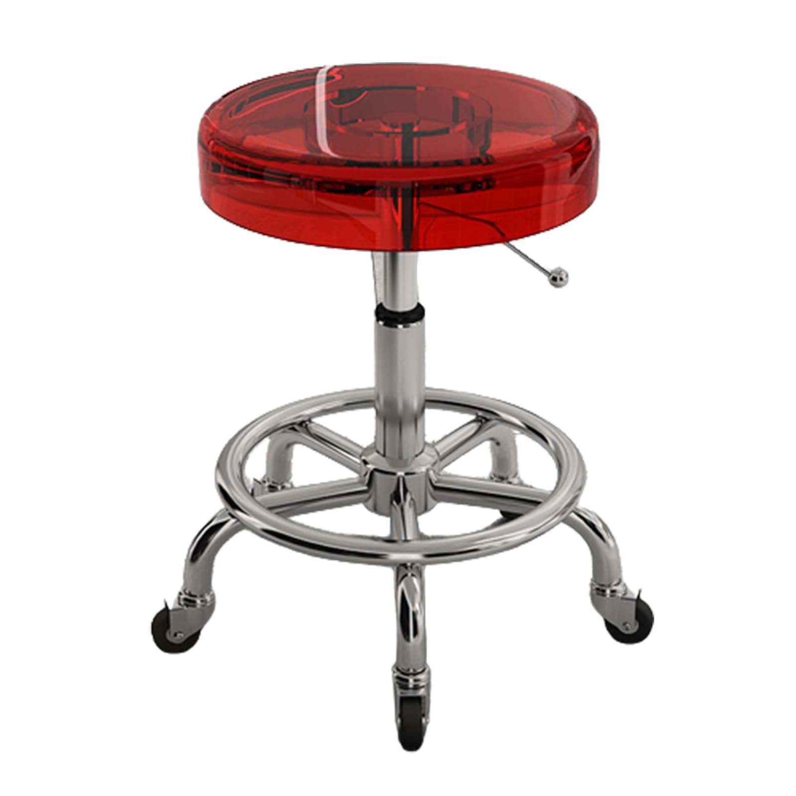 Tabouret pivotant à roulettes solides pour éviter le mal de dos