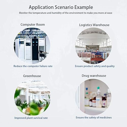 Miniatura 3 de Medidor de humedad de temperatura USB con sonda externa para Linux RS232 Desarrollo secundario alarma de correo electrónico (TEMPerX232)