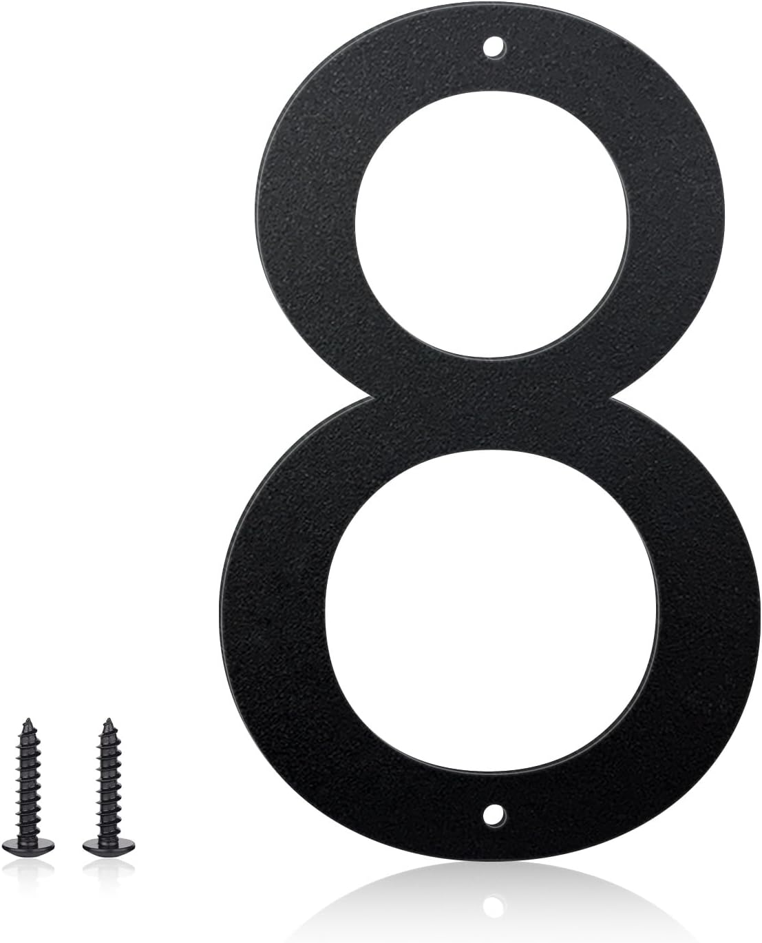 4 Inch House Numbers and Metal Letters for Outdoor Signs, House Numbers for Outside, Aluminum Address Letters and Numbers for Door, Mailbox, Garden, Perfect for Home or Office (Letter B)