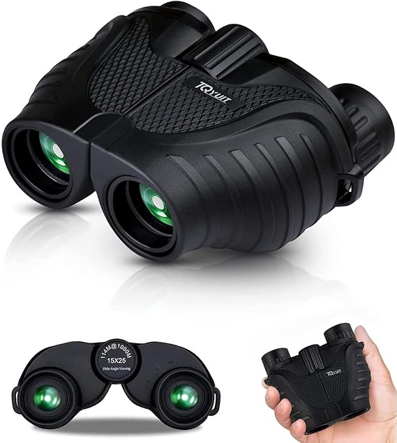 Binoculars 15x25 for Adults,Waterproof Binoculars with Low