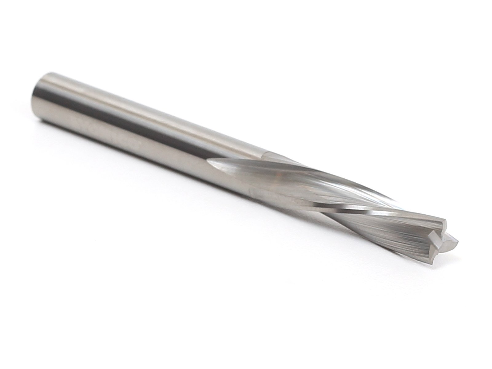 Yonico 36314-SC 1/4-Inch Dia. 3 Flute Low Helix Downcut Spiral End Mill CNC Router Bit 1/4-Inch Shank